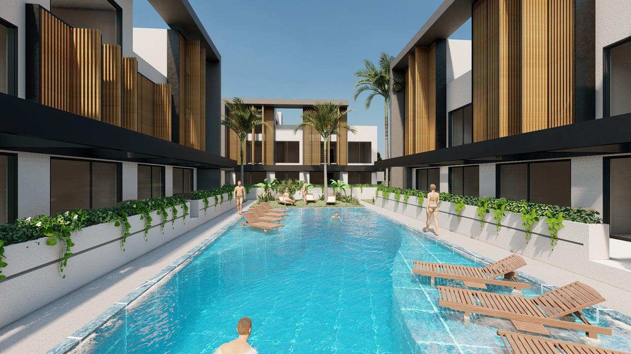 2 Bedroom Apartment with Pool View, Yenibogazici, Famagusta