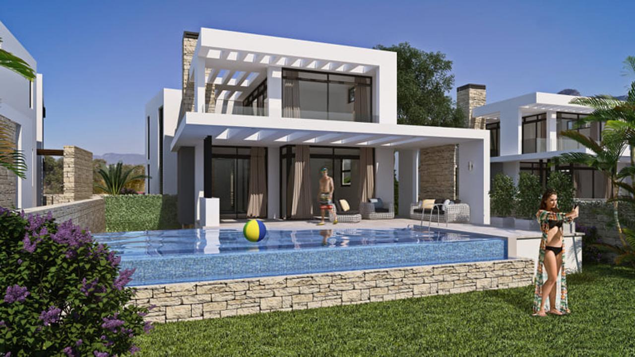 3+2 Bedroom Villa with Pool, Catalkoy, Kyrenia