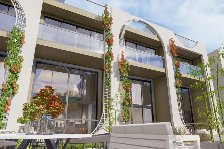 Apartament loft z 1 sypialnią w Bahçeli, Esentepe – Nowoczesny kompleks mieszkaniowy