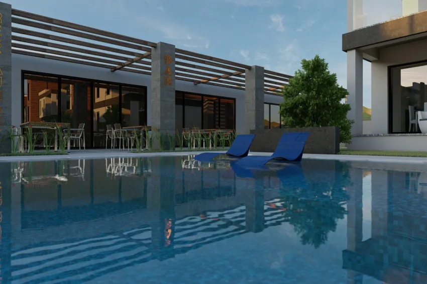 Iskele Luxury: непревзойденный комфорт и удобство в двухкомнатной квартире