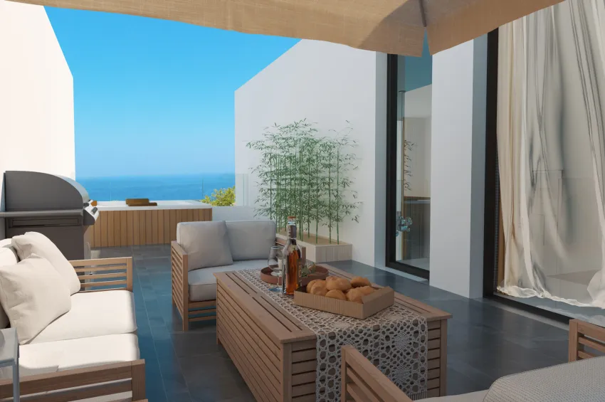 Muhteşem 3 Yatak Odalı Loft Penthouse Girne Zarafet ve Konforun Bir Vahası