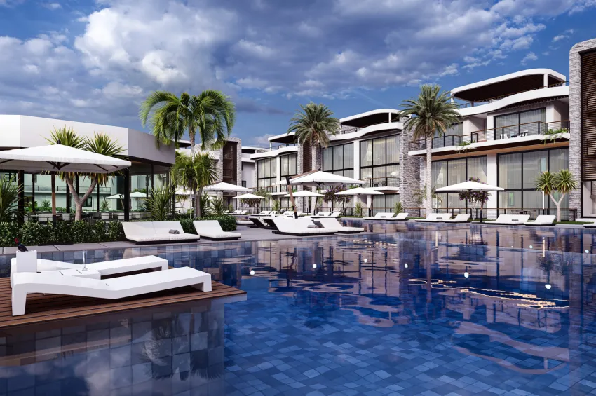 Golf Sahasına Yakın Lüks 2 Yatak Odalı Loft Daire Esentepe