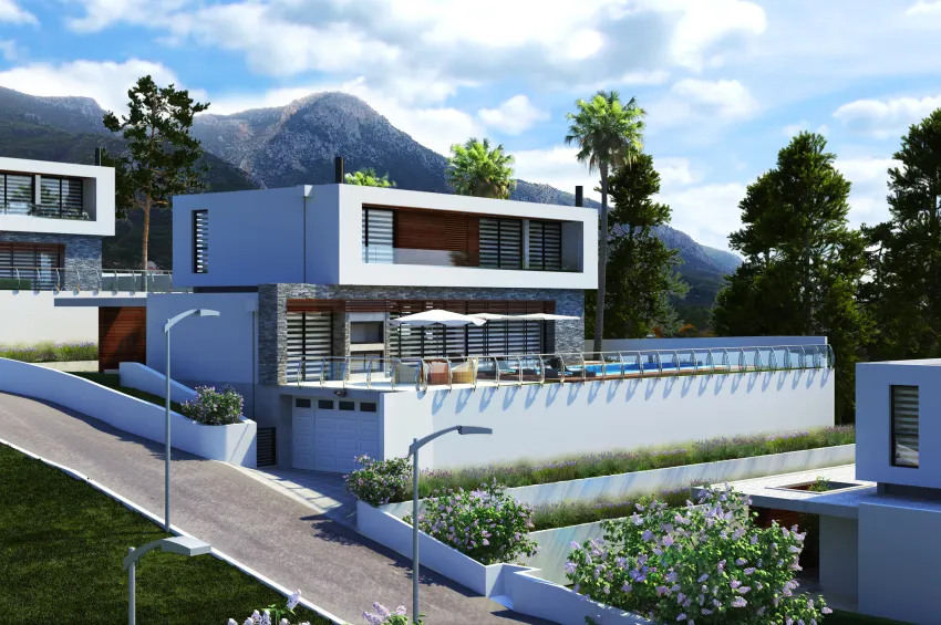 Vacker villa med 4 sovrum med exklusiv havsutsikt och infinitypool