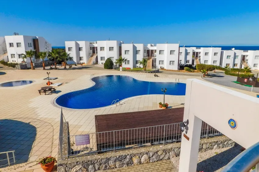 Fantastisk 2-roms Penthouse med Panoramautsikt over Havet – Tatlisu