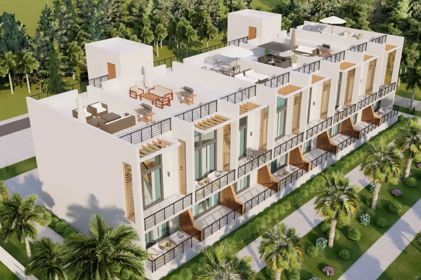 Girne'de Özel Bir Sağlık Tesisinde Stüdyo Penthouse