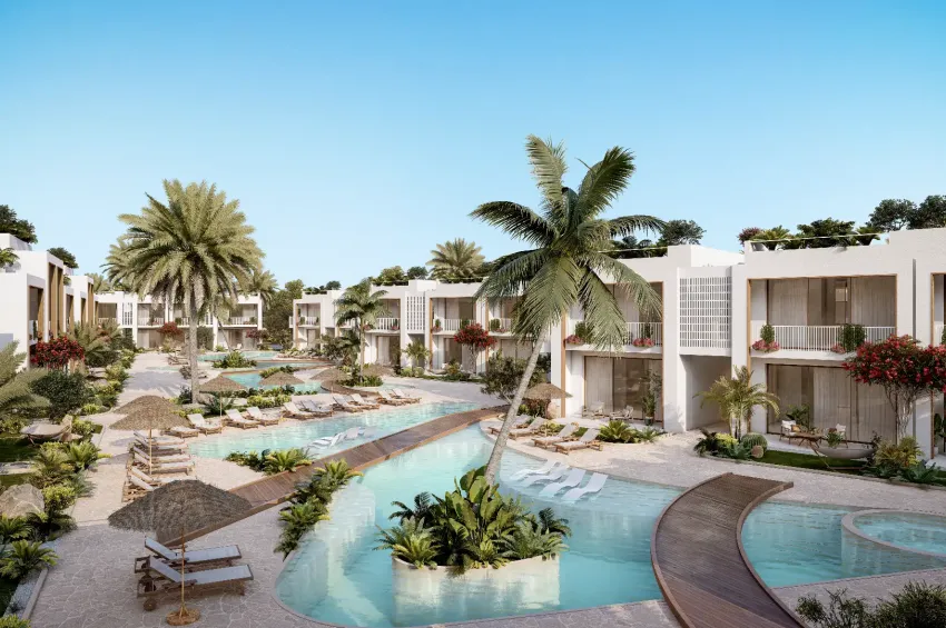 1 Bedroom Apartment in a Poolside Residence Just a Short Walk from the Sea in Lapta