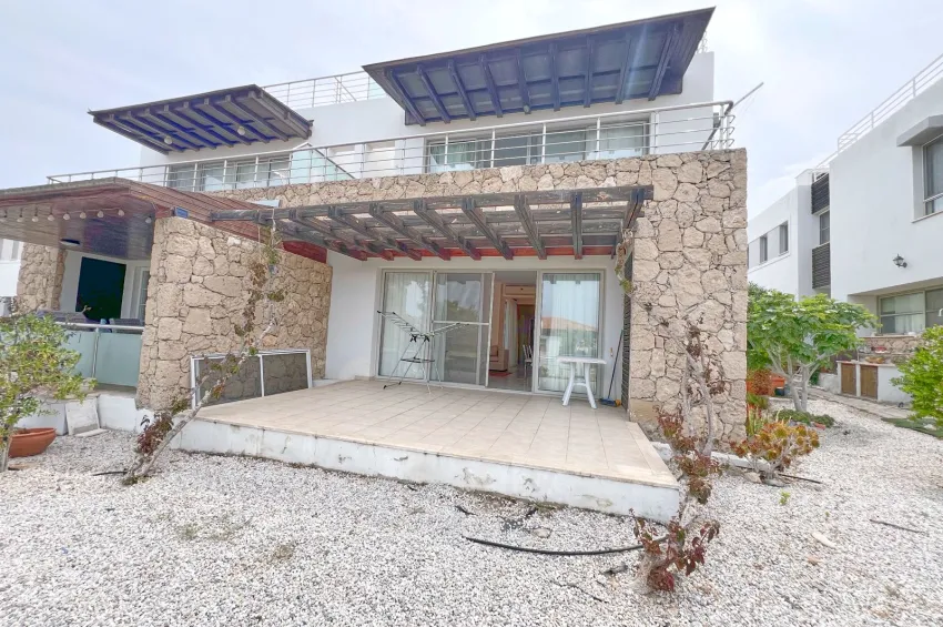 3-Schlafzimmer-Wohnung mit Meer- und Bergblick in Tatlısu, Gemeinschaftspool