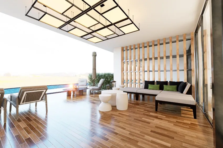 Lapta'da İki Yatak Odalı Dublex Lüks Penthouse