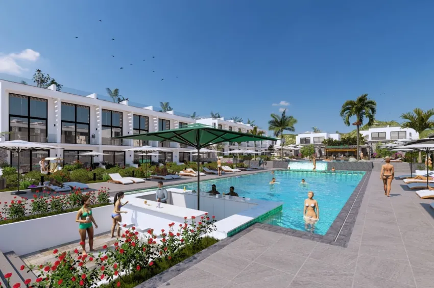 Dağ ve Deniz Manzaralı 1 Yatak Odalı Daire