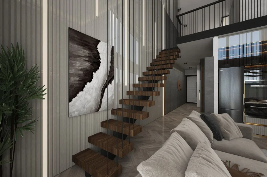 Esentepe'de Muhteşem 2 Yatak Odalı Loft Daire