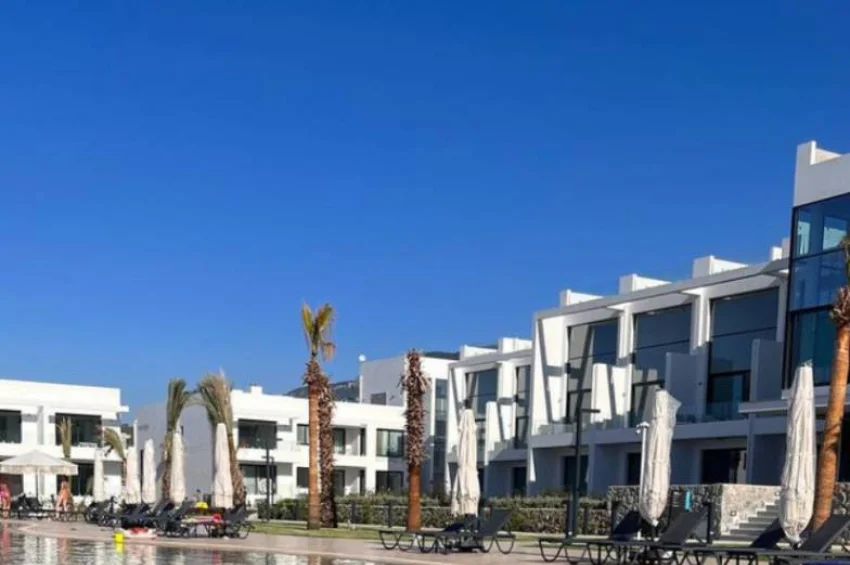 1-rumslägenhet till salu i Esentepe, Kyrenia | 200 m till stranden, sociala faciliteter i området