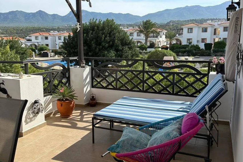 Stunning 1-Bedroom Penthouse with Sea and Mountain Views