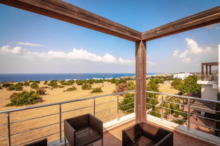 Fengende kystliv: Penthouse med 2 soverom i Bahçeli, Kyrenia