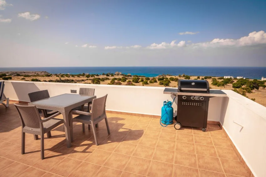 Fengende kystliv: Penthouse med 2 soverom i Bahçeli, Kyrenia
