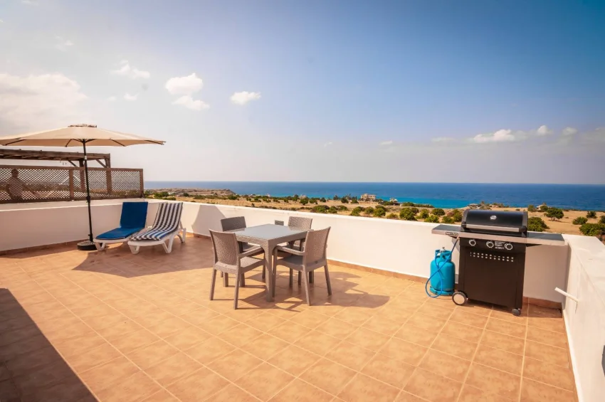 Fengende kystliv: Penthouse med 2 soverom i Bahçeli, Kyrenia