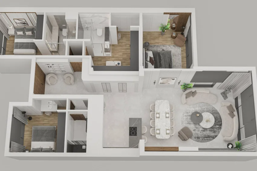 3-sovrum Ultraluxuös Villa i Esentepes Mest Prestigefyllda Projekt