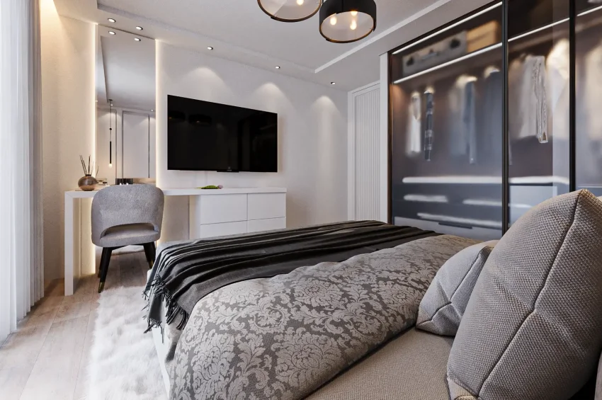 2 soverom Seaside Serenity: Et luksuriøst tilfluktssted med spa, bassenger og rolige hager