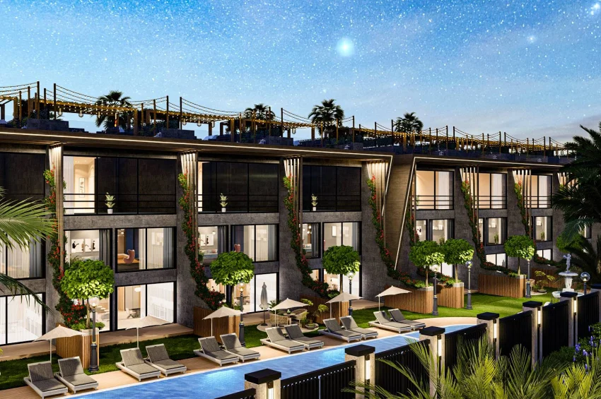 Seafront Studio Apartment with Terrace – Pool, Playground, Generator and High-Speed Internet