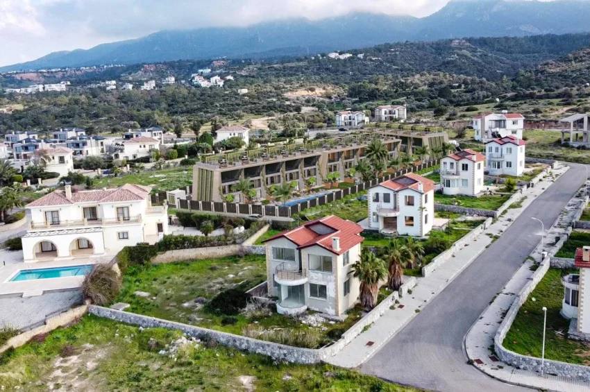 1 Bedroom Loft Apartment in Esentepe, Seafront, Swimming Pool, Playground, Generator, and High-Speed Internet