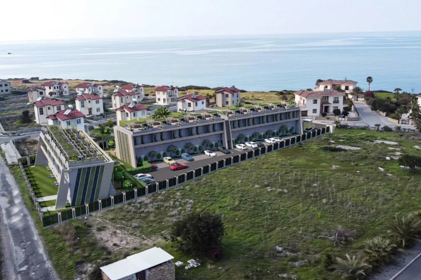 1 Bedroom Loft Apartment in Esentepe, Seafront, Swimming Pool, Playground, Generator, and High-Speed Internet