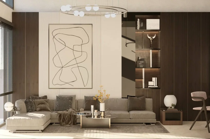 1 Bedroom Loft Apartment in Esentepe, Seafront, Swimming Pool, Playground, Generator, and High-Speed Internet