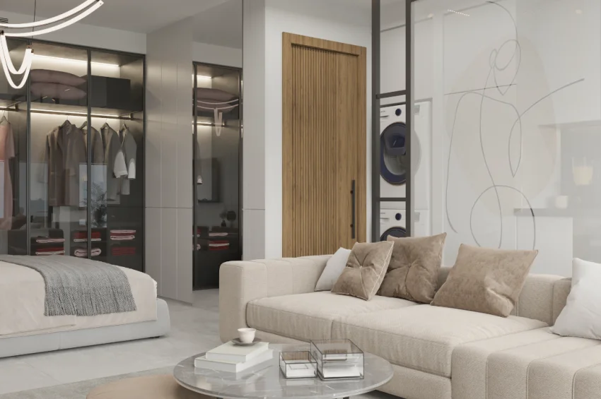 Apartament typu studio w prestiżowej inwestycji w Esentepe