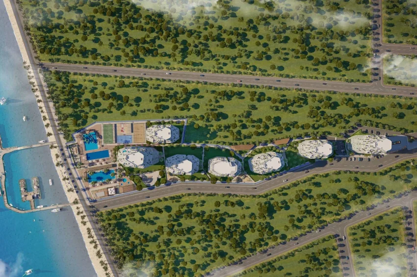 Lefke Gaziveren'de Stüdyo Daire – Denize Sıfır Konum, Lüks Olanaklar