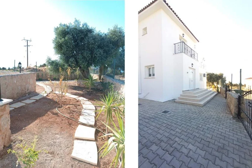 Privat villa med 3 sovrum med pool och utsikt i Esentepe