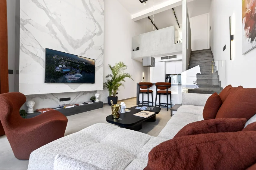 2 Schlafzimmer Wohnung in einer ultraluxuriösen Anlage in Esentepe