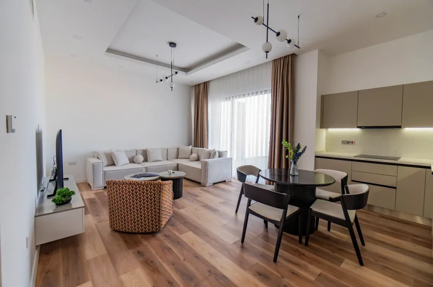 2 Schlafzimmer Wohnung in einer luxuriösen Wohnanlage mit Pool und sozialen Einrichtungen in Karşıyaka, Girne