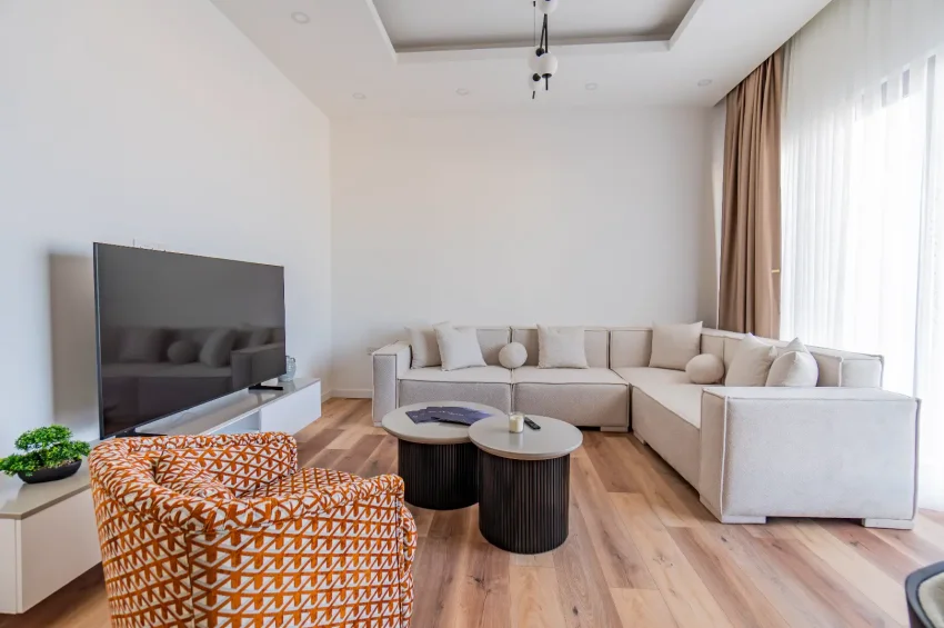2 Schlafzimmer Wohnung in einer luxuriösen Wohnanlage mit Pool und sozialen Einrichtungen in Karşıyaka, Girne