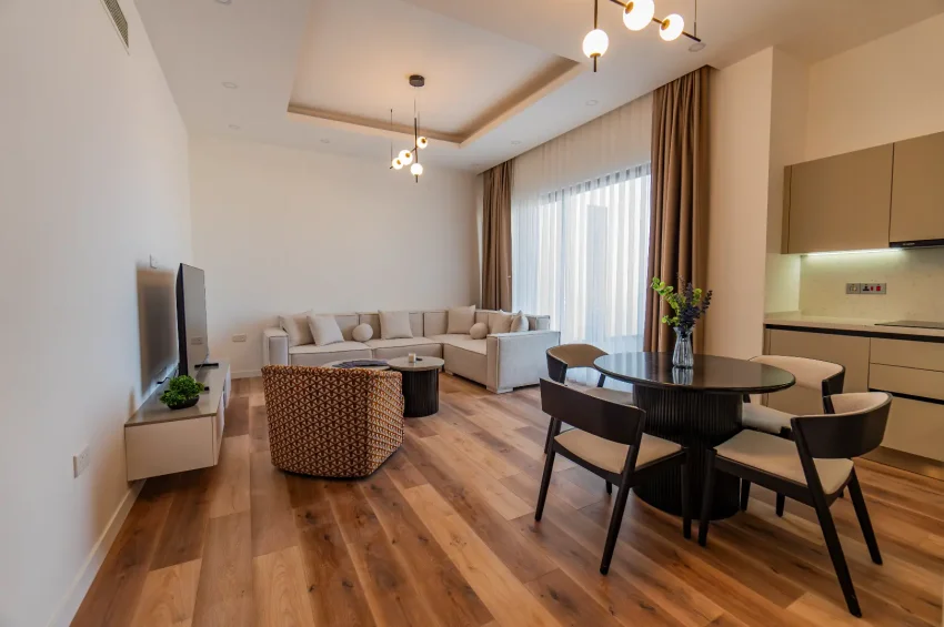 2 Schlafzimmer Wohnung in einer luxuriösen Wohnanlage mit Pool und sozialen Einrichtungen in Karşıyaka, Girne