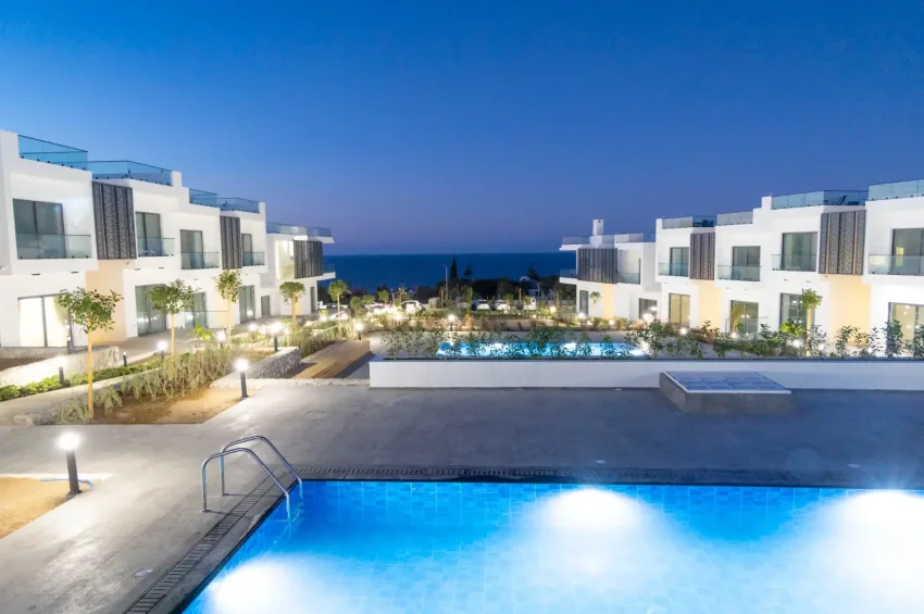 2 Schlafzimmer Wohnung in einer luxuriösen Wohnanlage mit Pool und sozialen Einrichtungen in Karşıyaka, Girne