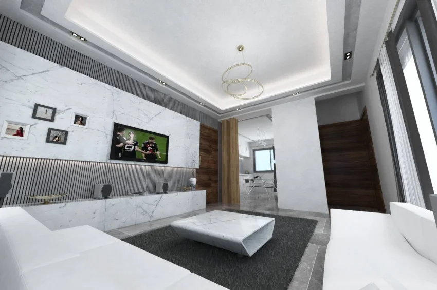 Iskele Luxus: Unvergleichlicher Komfort und Bequemlichkeit in einem Apartment mit 2 Schlafzimmer