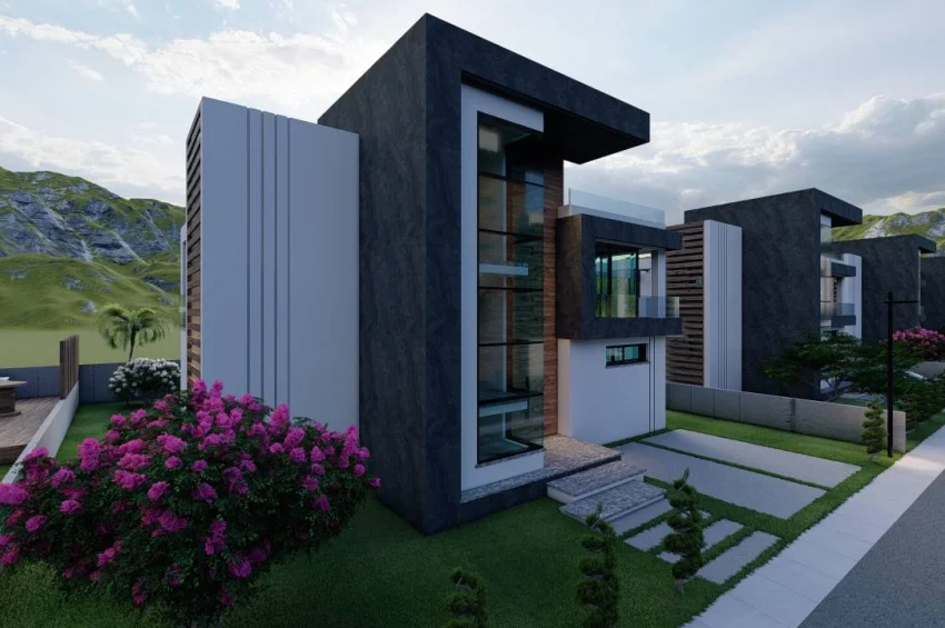İskele'de Eşsiz Olanaklara Sahip 3 Yatak Odalı Lüks Villa