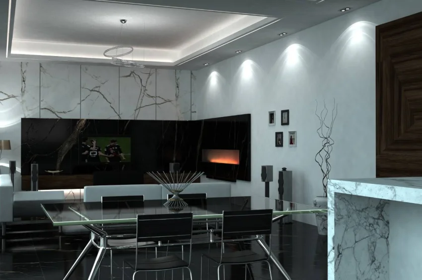 İskele'de Eşsiz Olanaklara Sahip 3 Yatak Odalı Lüks Villa
