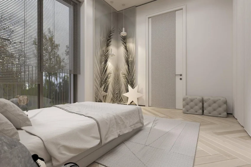 Penthouse med 2 soverom i Bellapais med fantastisk havutsikt
