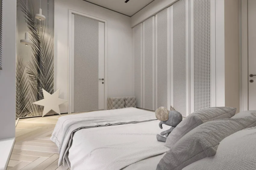 Penthouse med 2 soverom i Bellapais med fantastisk havutsikt
