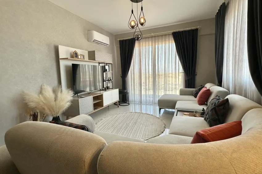 2 Schlafzimmer Wohnung am Meer mit Luxus in einem Juwel an der Küste von Iskele