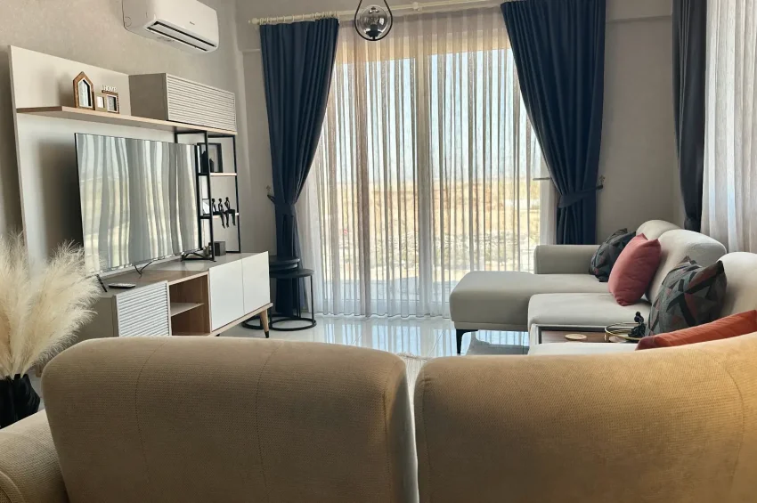 2 Schlafzimmer Wohnung am Meer mit Luxus in einem Juwel an der Küste von Iskele