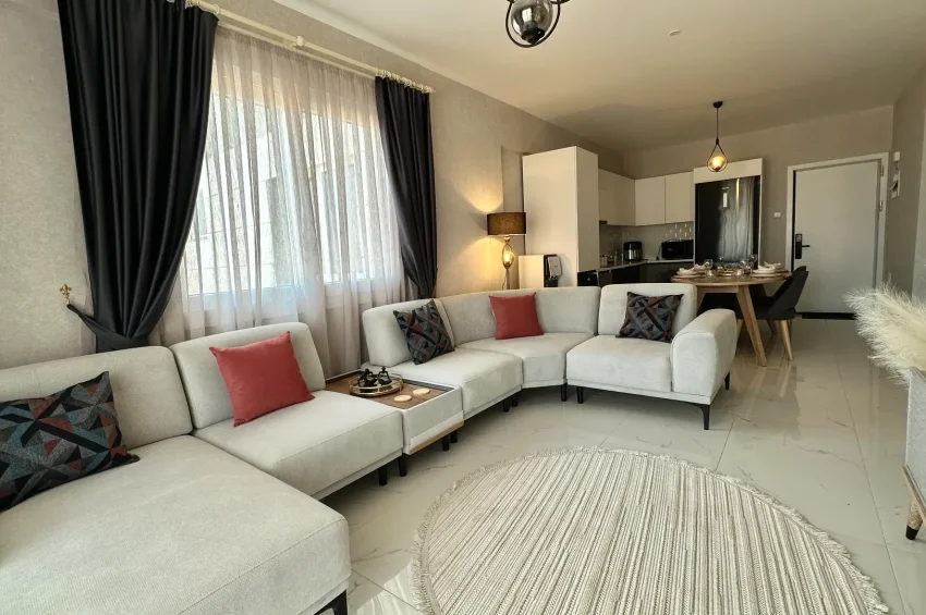2 Schlafzimmer Wohnung am Meer mit Luxus in einem Juwel an der Küste von Iskele