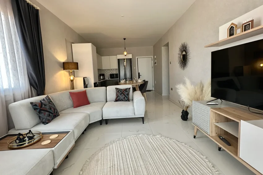 2 Schlafzimmer Wohnung am Meer mit Luxus in einem Juwel an der Küste von Iskele