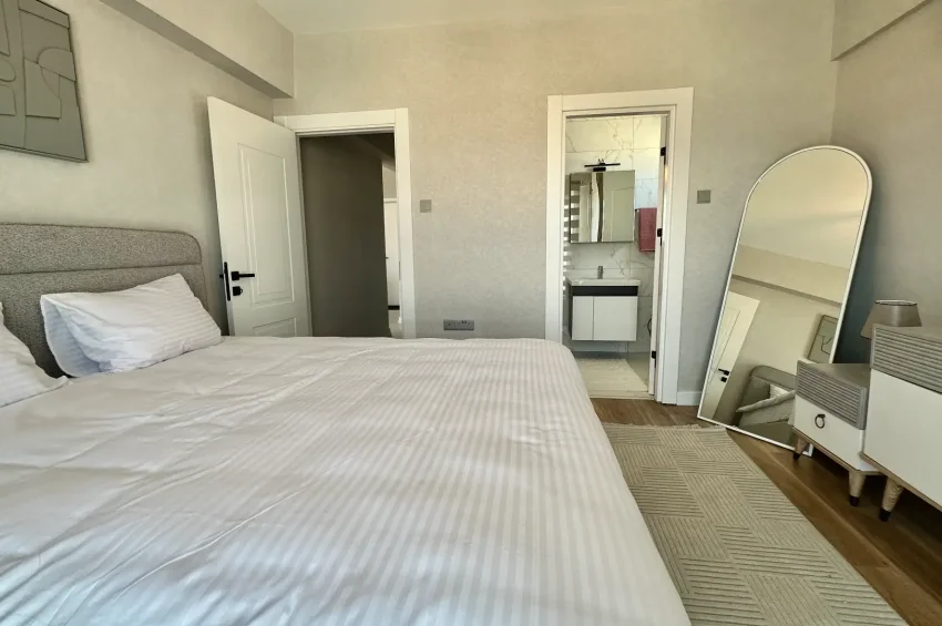 2 Schlafzimmer Wohnung am Meer mit Luxus in einem Juwel an der Küste von Iskele