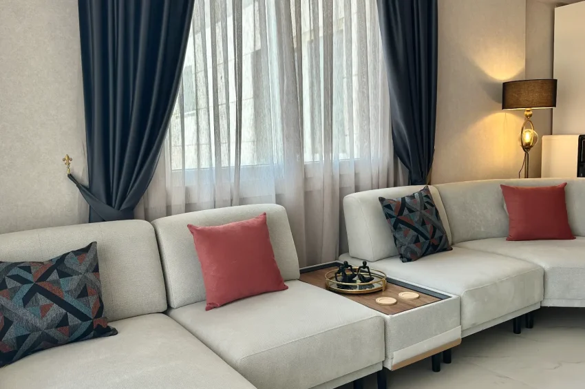 2 Schlafzimmer Wohnung am Meer mit Luxus in einem Juwel an der Küste von Iskele