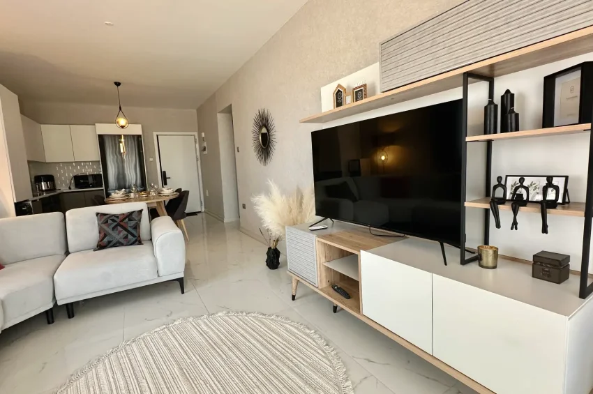 2 Schlafzimmer Wohnung am Meer mit Luxus in einem Juwel an der Küste von Iskele