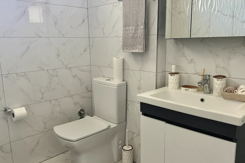 2 Schlafzimmer Wohnung am Meer mit Luxus in einem Juwel an der Küste von Iskele
