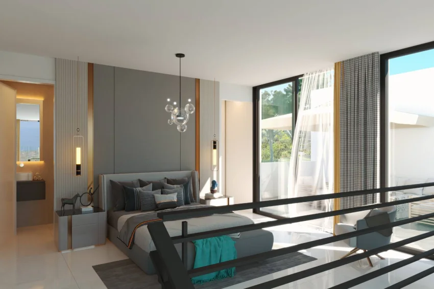 Prächtiges Loft-Penthouse mit 2 Schlafzimmer in Kyrenia
