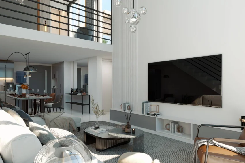 Överdådig 3 sovrum loft Penthouse Kyrenia en oas av elegans och komfort