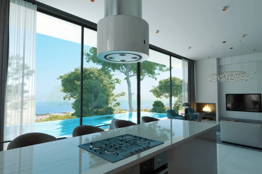 Elegant bungalow med 3 sovrum Esentepe, Kyrenia