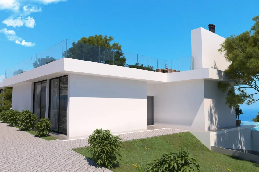Elegant bungalow med 3 sovrum Esentepe, Kyrenia